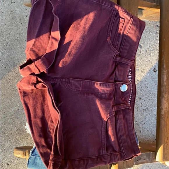 three pair of American eagle shorts - Picture 2 of 7